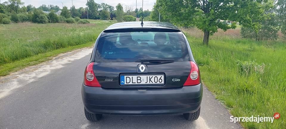 Renault Clio II 2005r 12 16v Benzyna Klima Led Lubań sprzedam