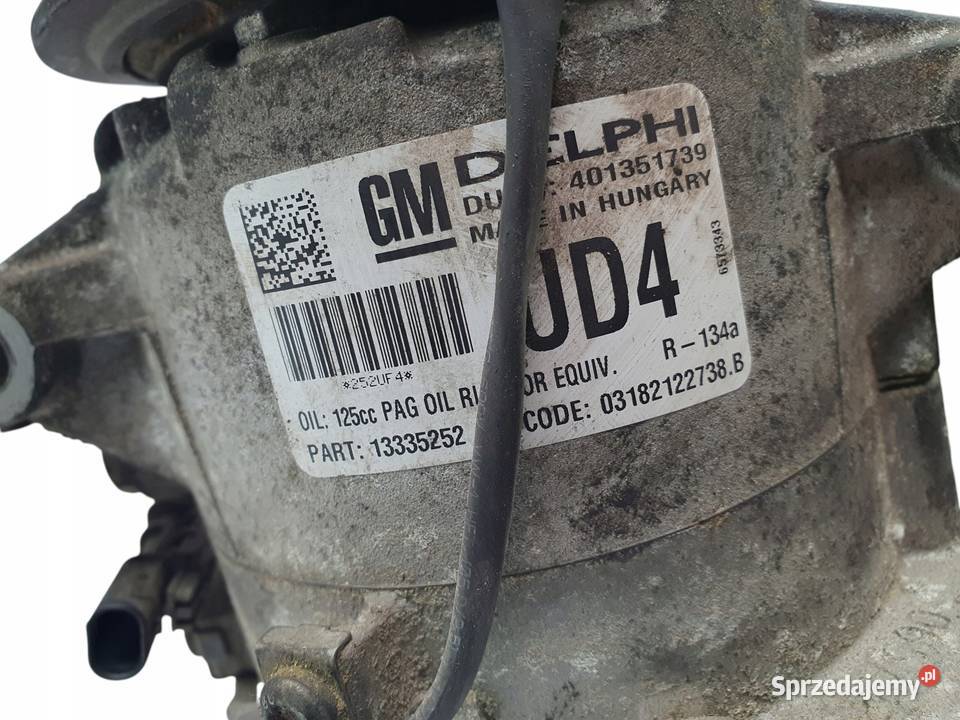 SPRĘŻARKA KLIMATYZACJI Opel Insignia 20 CDTI osobowe Chełm