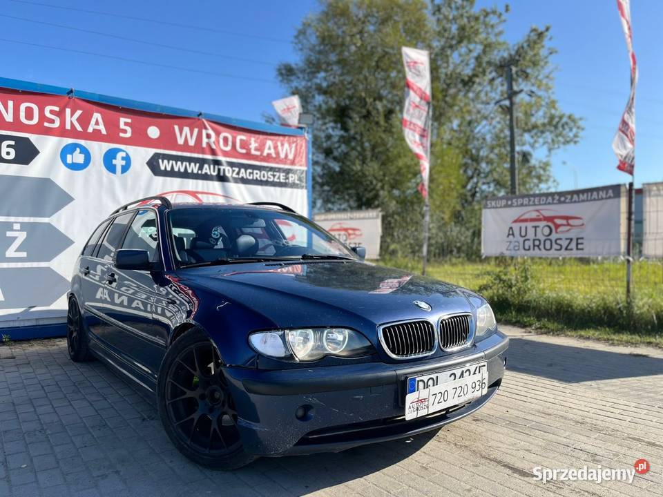 BMW E46 2.0 Diesel//Skóry//Radio 2DIN / Alufelgi / Gwint / Zamiana