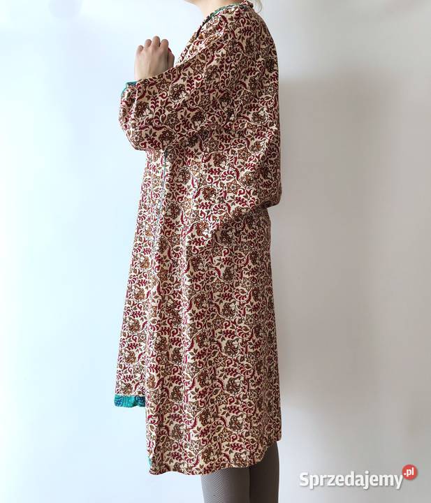 Tunika indyjska sukienka XXL 44 bawełna vintage Rozmiar 36(S) sprzedam