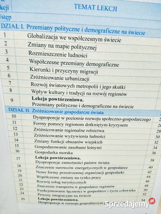 Ziemia i ludzie sop ćwiczenia antykwariat Warszawa