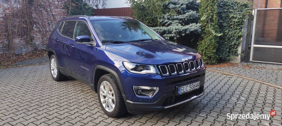 Jeep Compass Limited 2021 38 Polski salon ASO elektrochrom. lusterko wst. Motoryzacja Łowicz