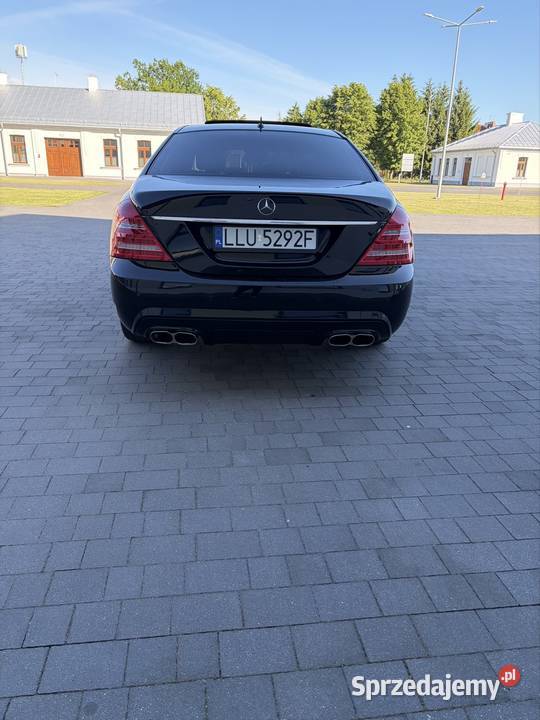 Mercedes S klasa W221 35 306 AMG czarny