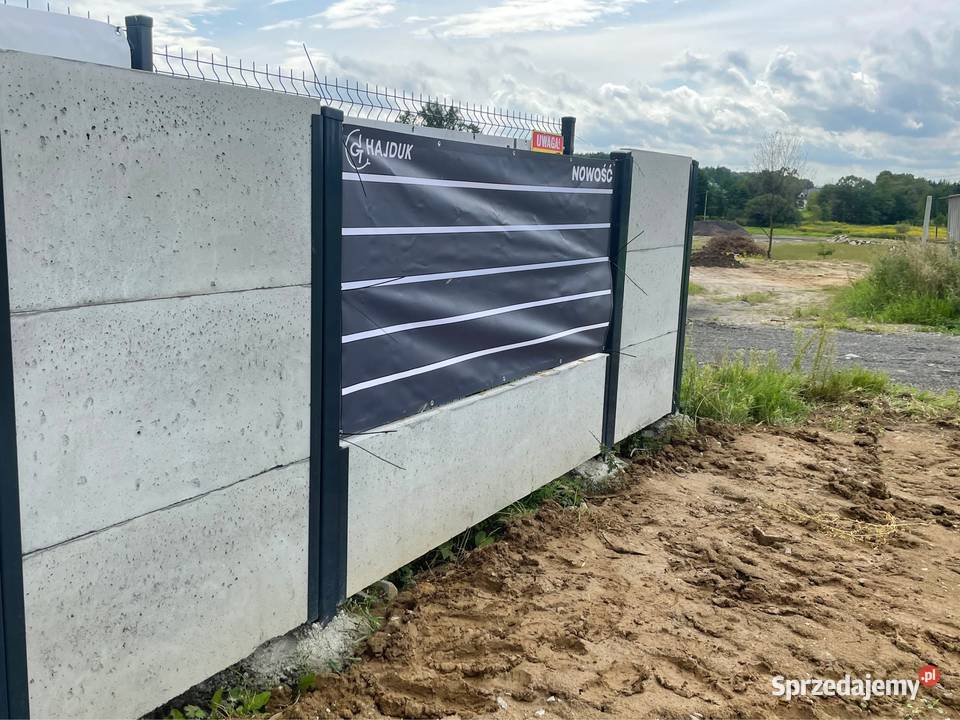 Deska murek łącznik ogrodzeniowy Ogrodzenia i bramy Pogórska Wola