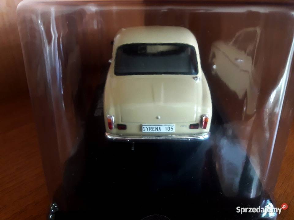 FSM Syrena 105 beżowa Deagostini Hachette 124 Piotrków Trybunalski