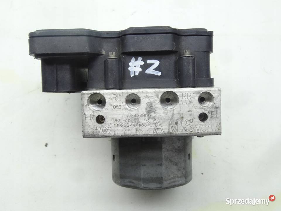 OPEL ADAM 14 POMPA ABS 0265243895 0265956292 Układ hamulcowy Przemęt