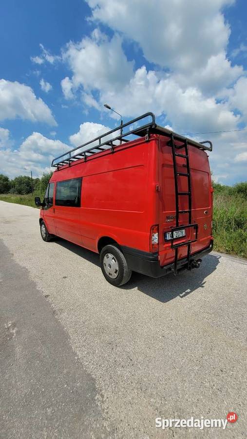 Ford transit 300L 6 osobowy brygadówka ZAMIANA Samochody dostawcze świętokrzyskie Nowy Korczyn sprzedam