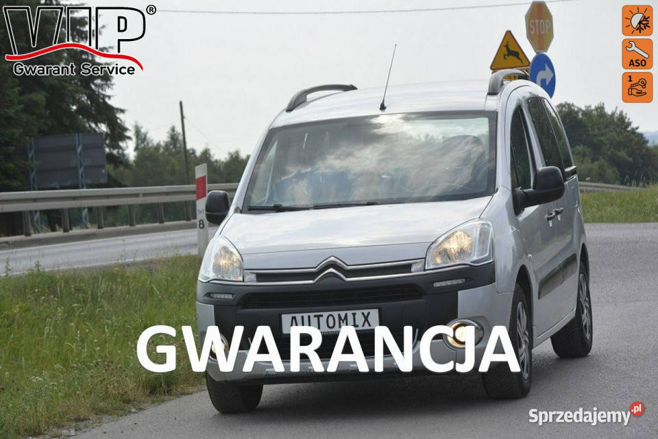 Citroen Berlingo 16HDI doinwestowany gwarancja