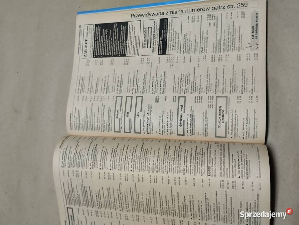 Stare książki telefoniczne