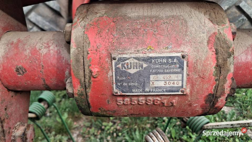 Przewracarka kuhn gf 452 Zgrabiarki i przetrząsacze