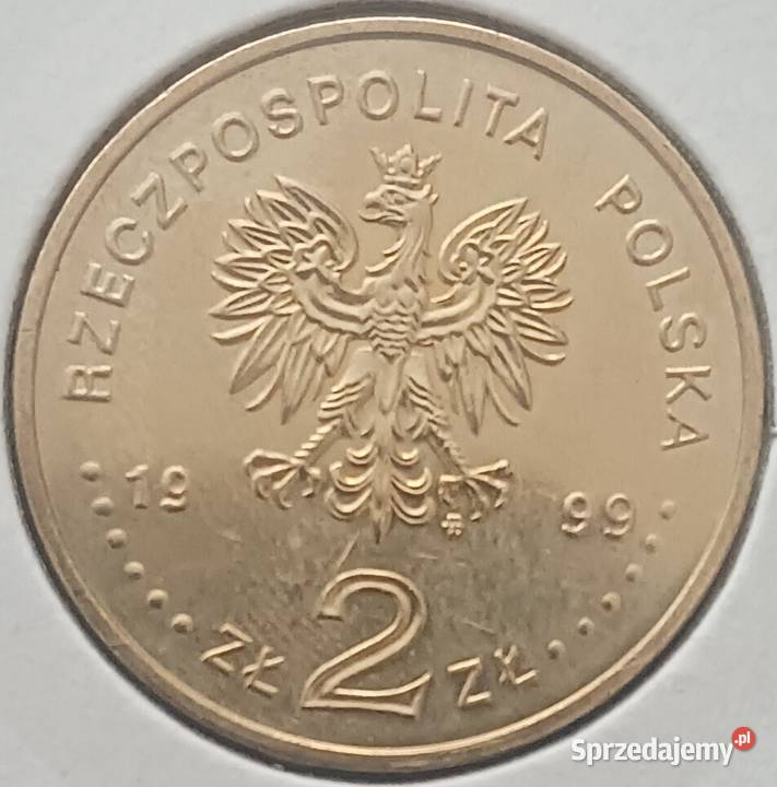 2 Ernest Malinowski 1999 r mennicze holder Numizmatyka Konin