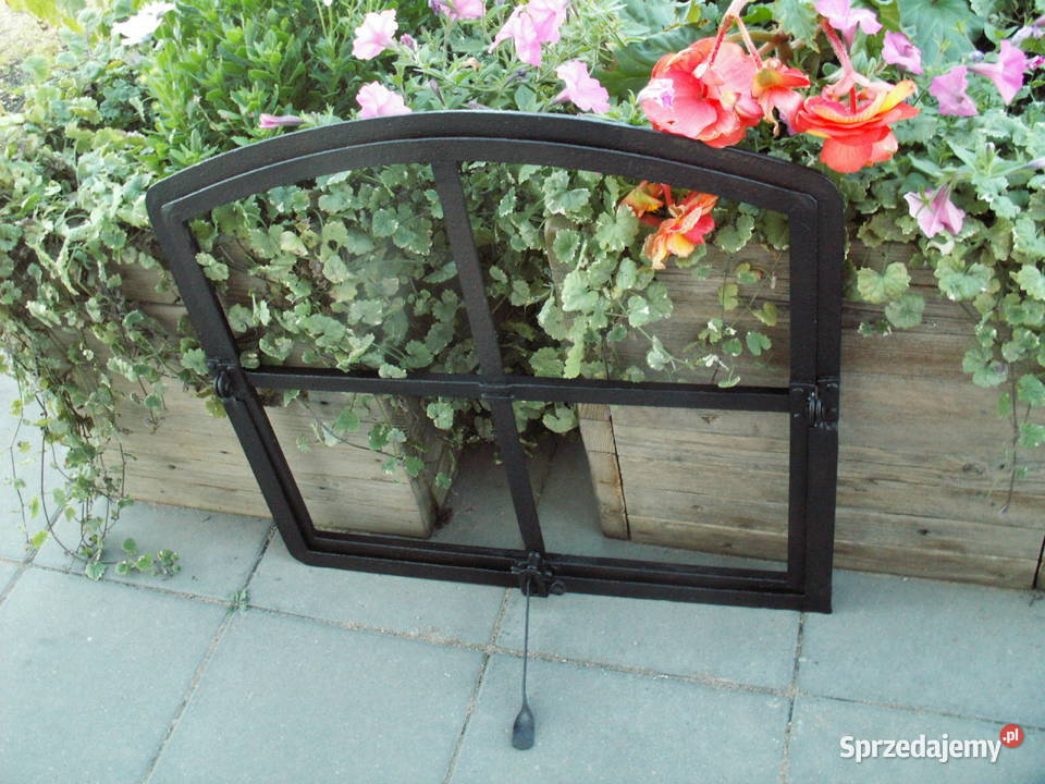 Stare okno rama okienna retro loft lustro altana Ełk