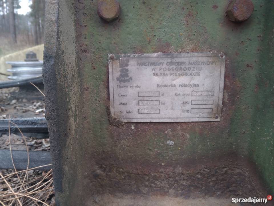 Kosiarka sadownicza Ostrówek