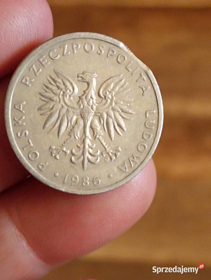 Sprzedam monete 20 zl 1986 r Destrukt koncowka Chełm