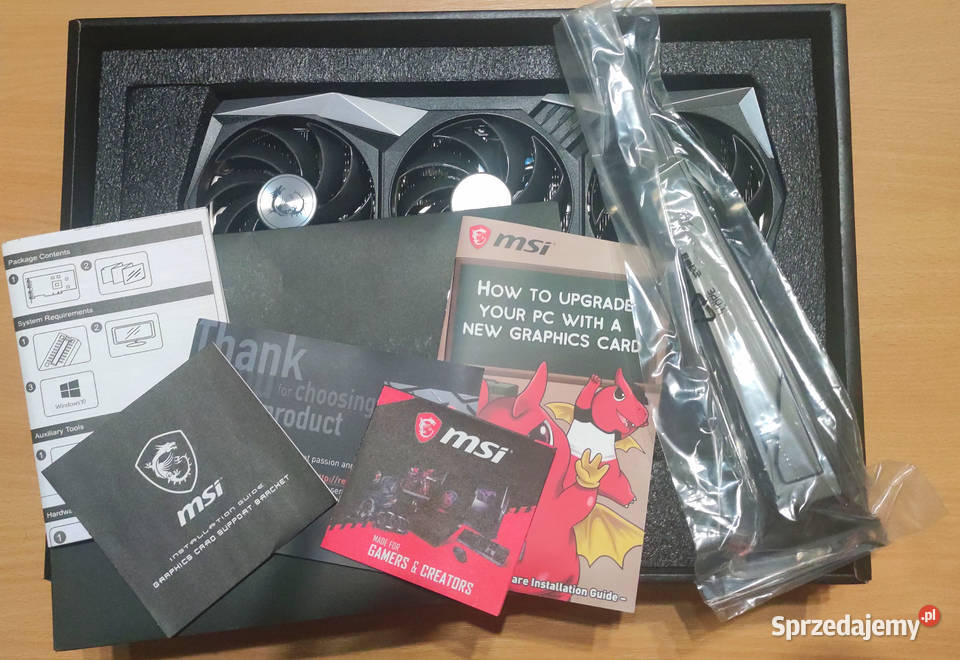 Karta graficzna Radeon RX 6800 16GB MSI GAMING Żyrardów sprzedam