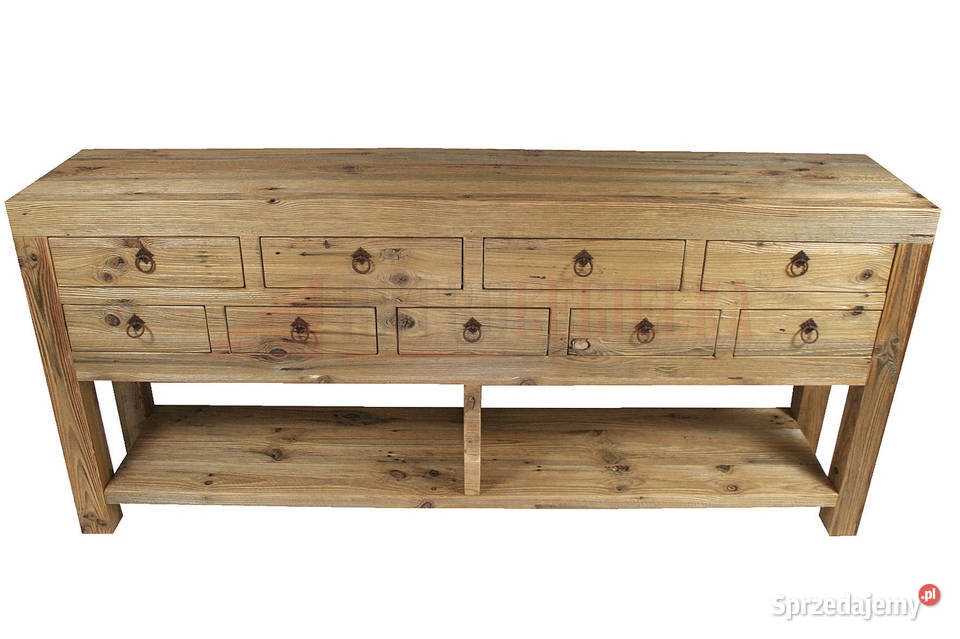 Szafka łazienkowa komoda konsola stare drewno