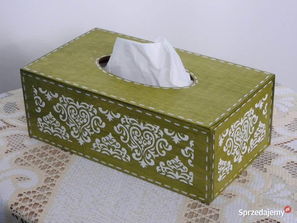 Chustecznik handmade z drewna prezent dekoracja śląskie Bytom sprzedam
