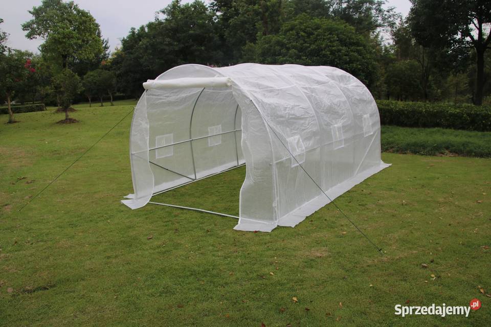 Tunel ogrodowy foliowy szklarnia folia 4x25x2m Poznań