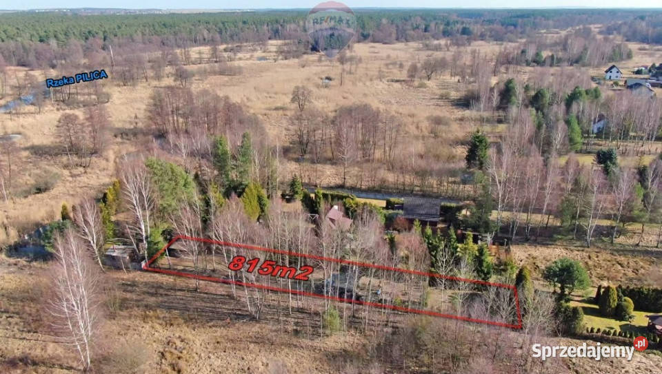 Działka rekreacyjna 815 m Szyszki lasu