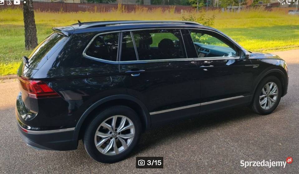 VW Tiguan Allspace 4Motion 20 Tdi 190 Kamera 360 1998cm3 lubelskie Lublin