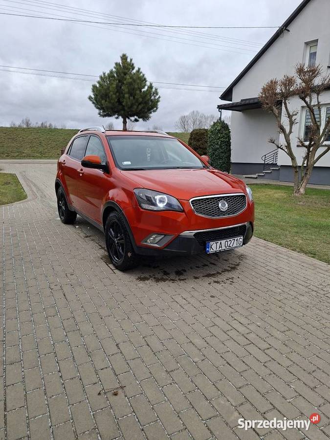 Ssangyong korando C w całości na części osobowe Żabno sprzedam