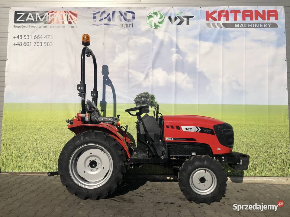 Nowy traktorek VST Fieldtrack 927, 4x4, 25KM, homologacja