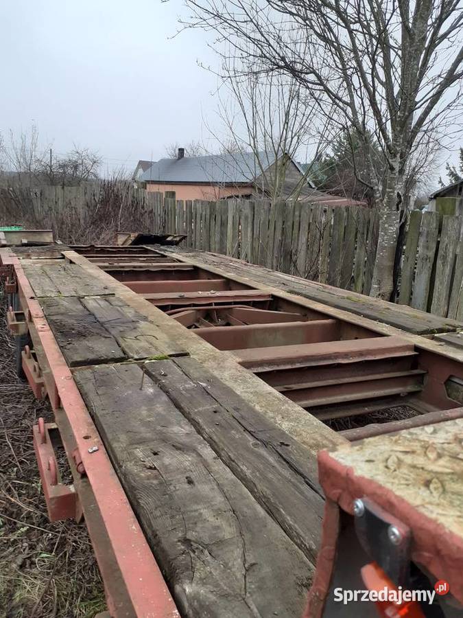 Przyczepa niskopodwoziowa laweta Zremb 24t podlaskie Hajnówka
