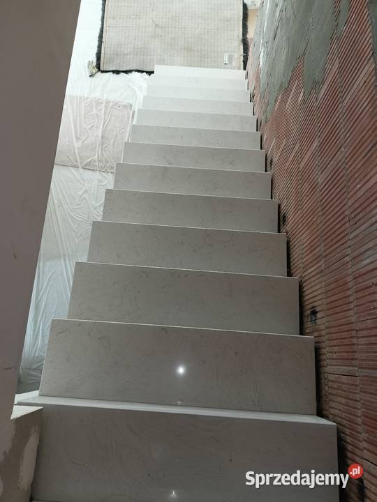 Parapety granitowe schody nagrobki Ozimek