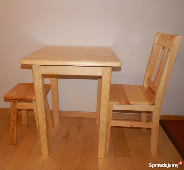 MASYWNY stół drewniany kuchenny 80x50 NOWY stoły