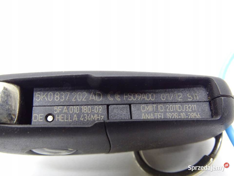 KLUCZYK PILOT NADAJNIK 434MHz TIGUAN SCIROCCO