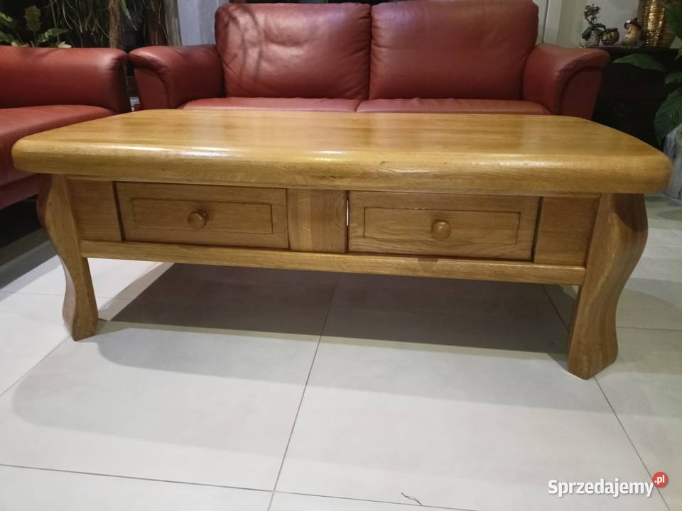 Piękna ława dębowa lubuskie Sieniawa