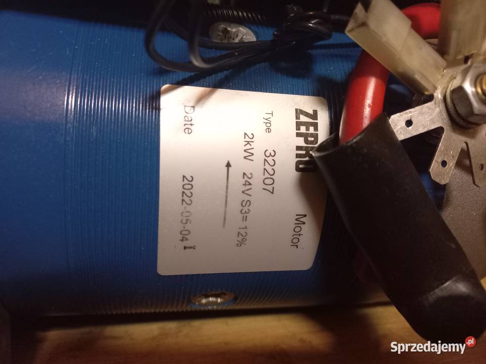 Silnik 24V pompa agregat hydrauliczny winda Przykona sprzedam