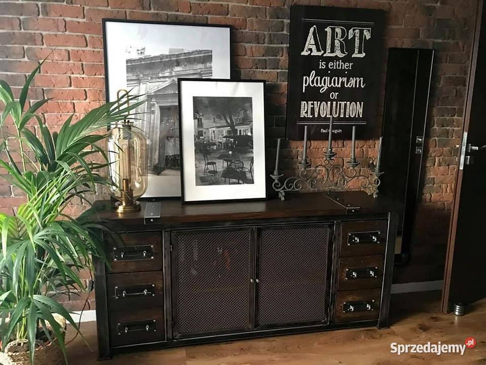 MEBLE LOFTOWE INDUSTRIALNE na ZAMÓWIENIE Stół Kraków