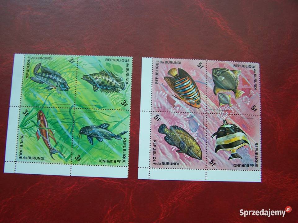 Burundi 1974 MNH Fauna Ryby