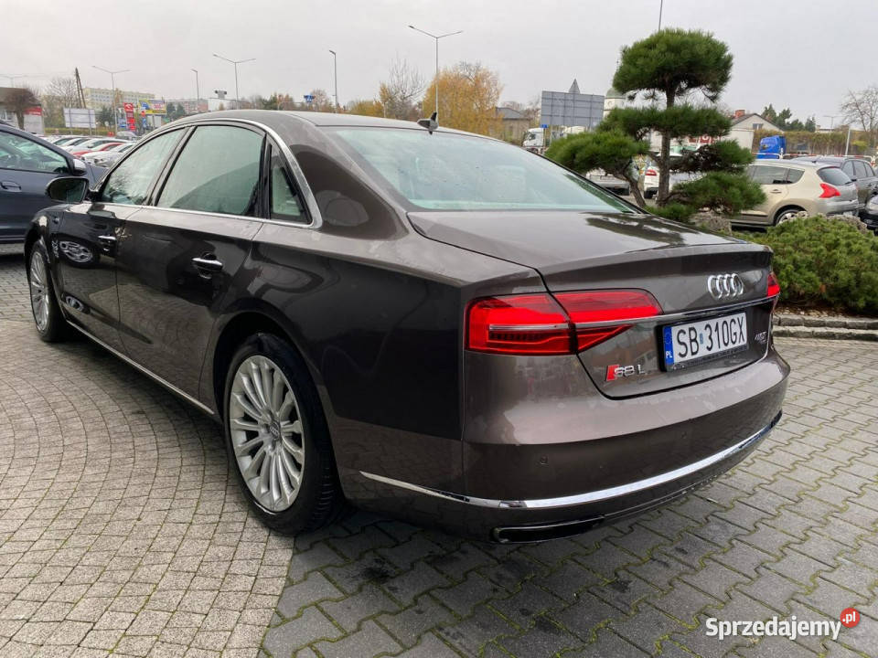 Audi A8 liftszybernavipodgrzfotx4 wentkamera asystent pasa ruchu Żory
