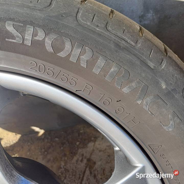 Alufelgi audi a4 b6 z oponami 16 Średnica 16"