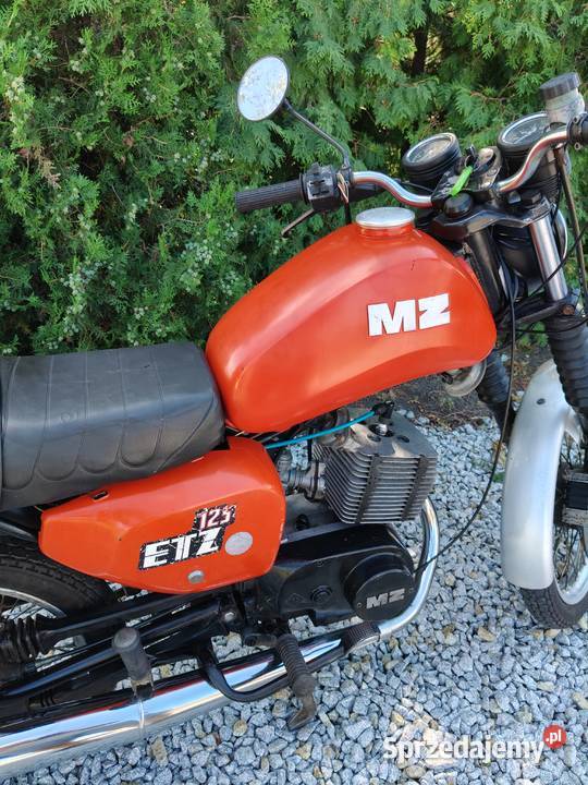 Motocykl MZ ETZ 125 1989 zarejestrowany opłacony Kalisz