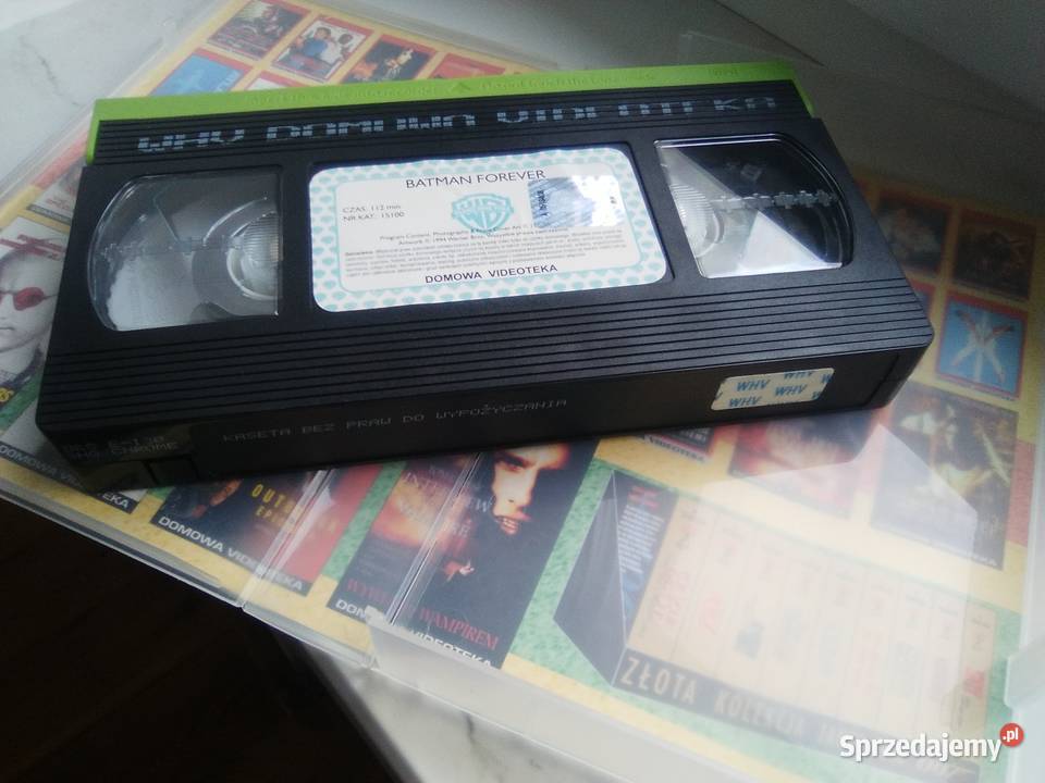 Batman kaseta VHS Poznań sprzedam