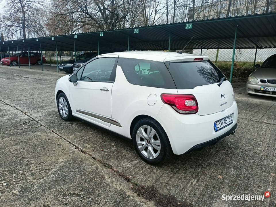 Citroen DS3 16 VTi niski przebieg 1 właściciel łódzkie Tomaszów Mazowiecki