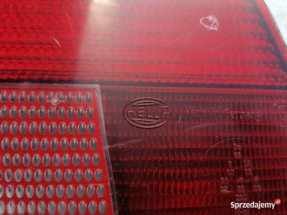 Lampa Lewy Tył Bmw E39 Hella lubelskie Pogorzelec