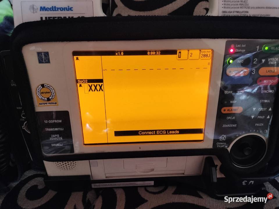 defibrylator lifepak 12 Drągowina