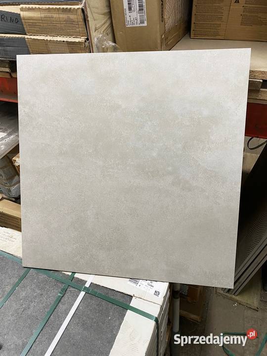 Gres beton 60x60 cementowy light grey Zakopane