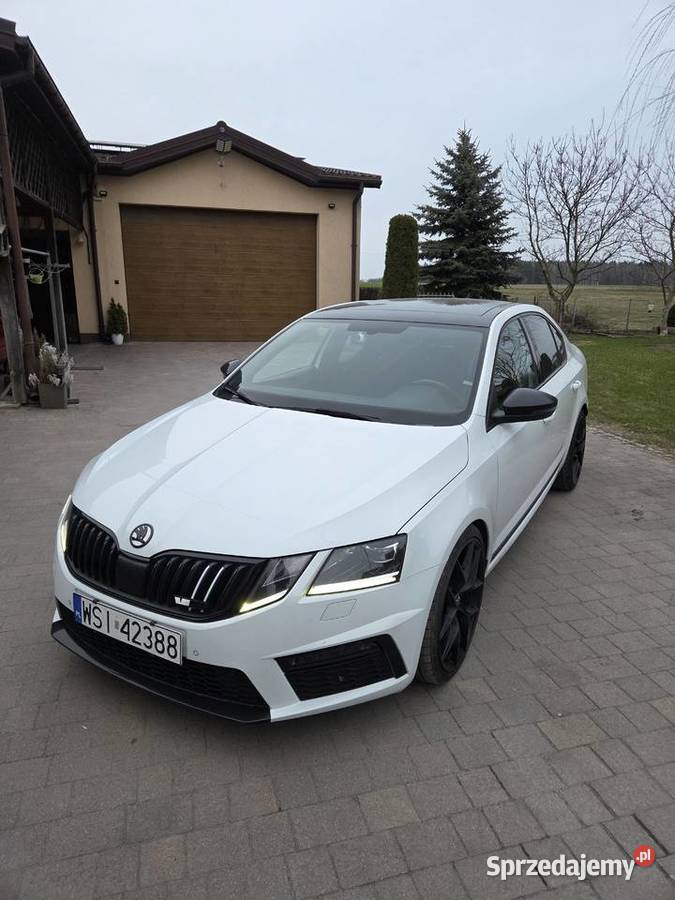 Skoda octavia 3 vRS Challenge doinwestowana nieuszkodzony Siedlce
