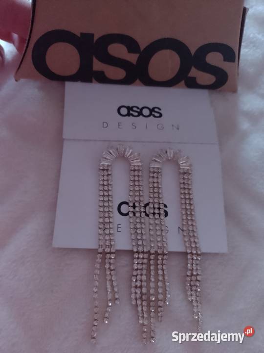 ASOS Długie bogato zdobione kolczyki z Londynu sprzedam