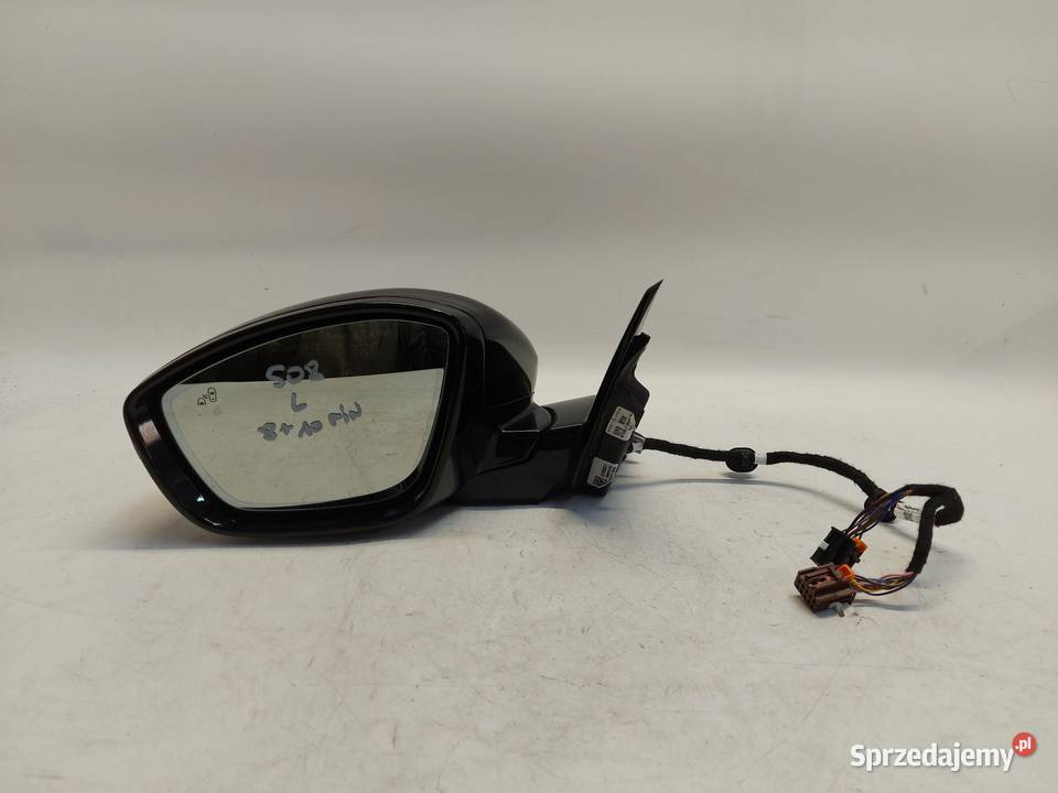 PEUGEOT 508 II Lusterko zewnętrzne lewe 8 10 PIN Lusterka zewnętrzne