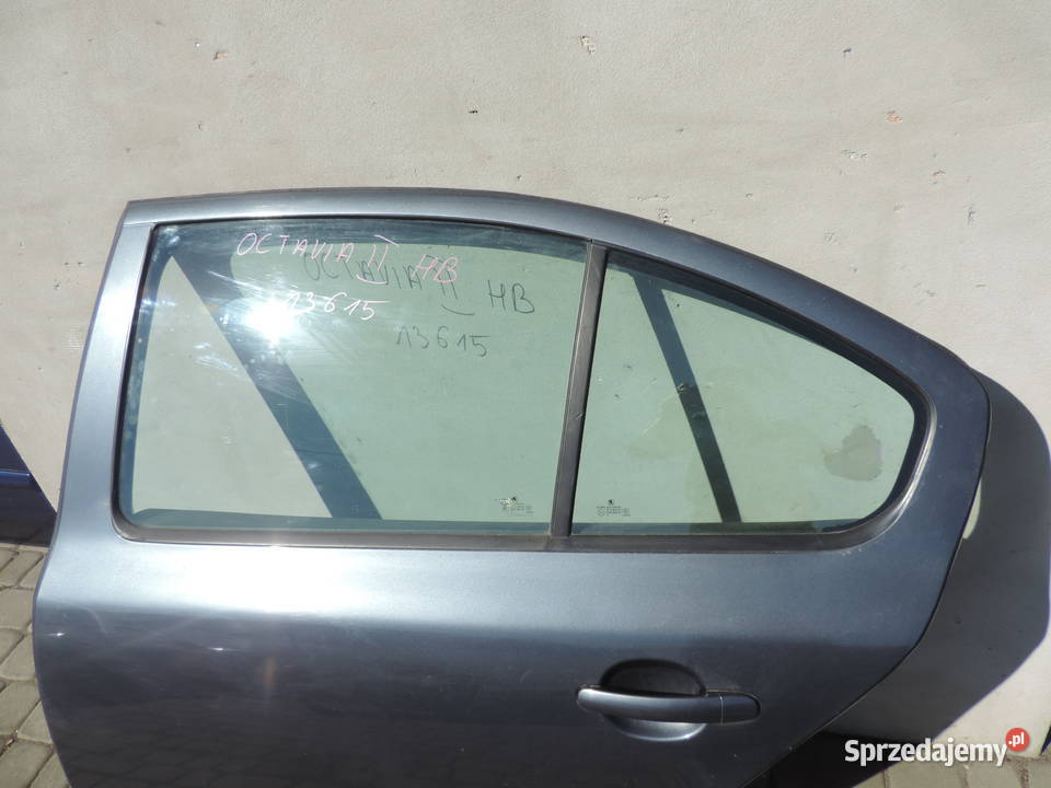DRZWI LEWY TYŁ TYLNE SKODA OCTAVIA II HB Rok produkcji 2006 małopolskie
