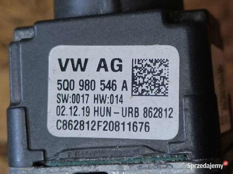 VW AUDI SKODA SEAT KAMERA COFANIA 5Q0980546A wielkopolskie Pleszew