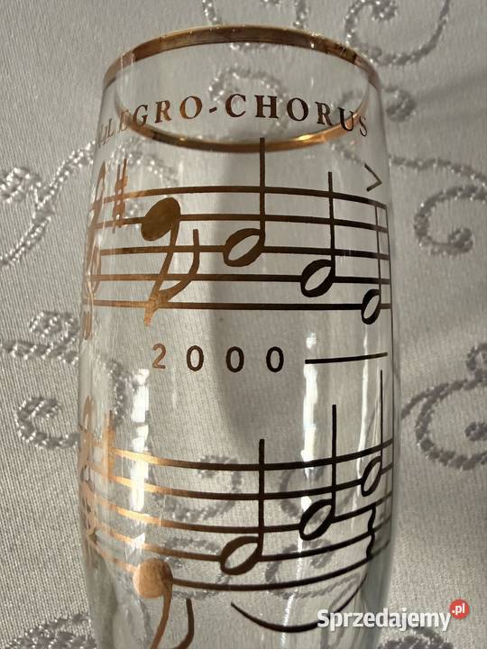 Kieliszki do szampana AllegroChorus Millennium śląskie sprzedam
