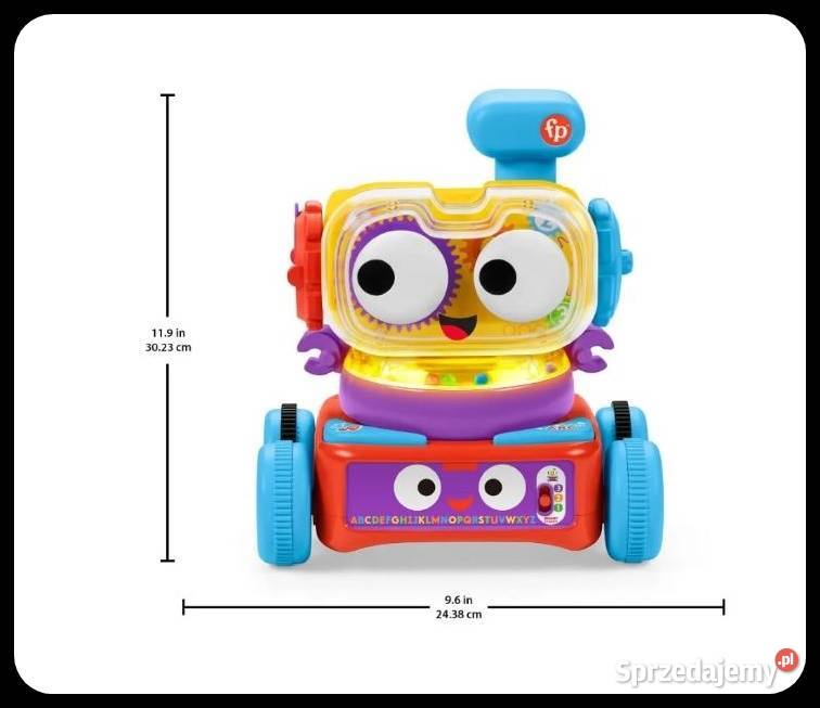 Fisher Uczący Przyjaciel Robot 4w1 zabawka Edukacyjne Płock
