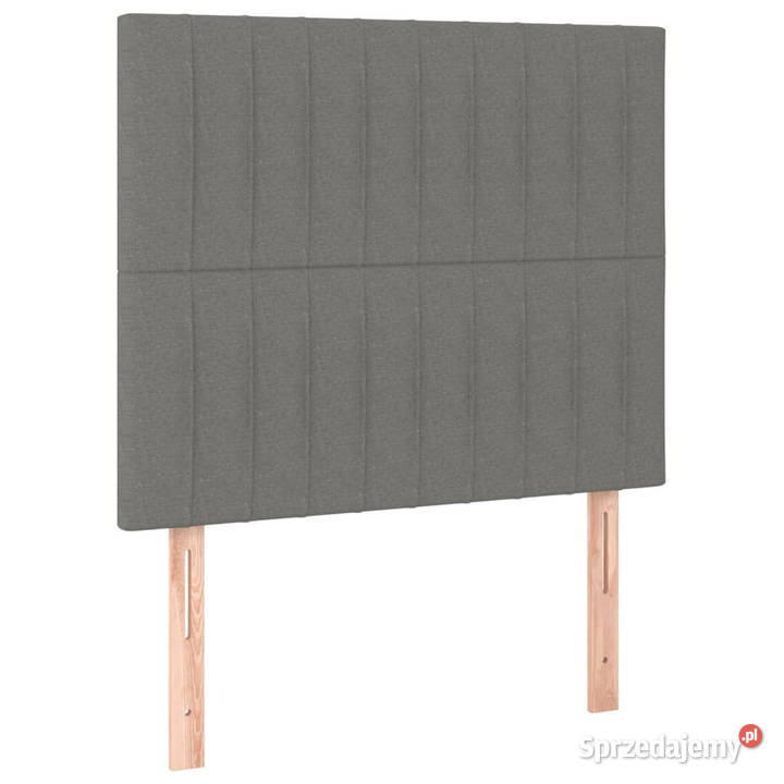 Zagłówek do łóżka z LED ciemnoszary 100x5x118128 Warszawa